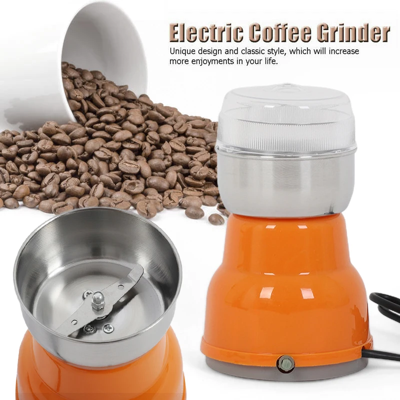 Multi-funkcijski EU Plug 150W Električni Mlinček za Kavo iz Nerjavečega Električni Zelišča/Nuts/Zrn/Coffee Bean Brusilni Pribor