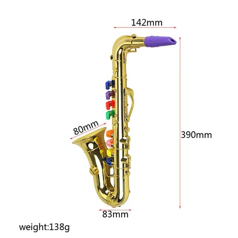 Simulacija 8 Tone Saksofon Trobenta Otrok, Glasbila-Igrače Stranka Rekviziti