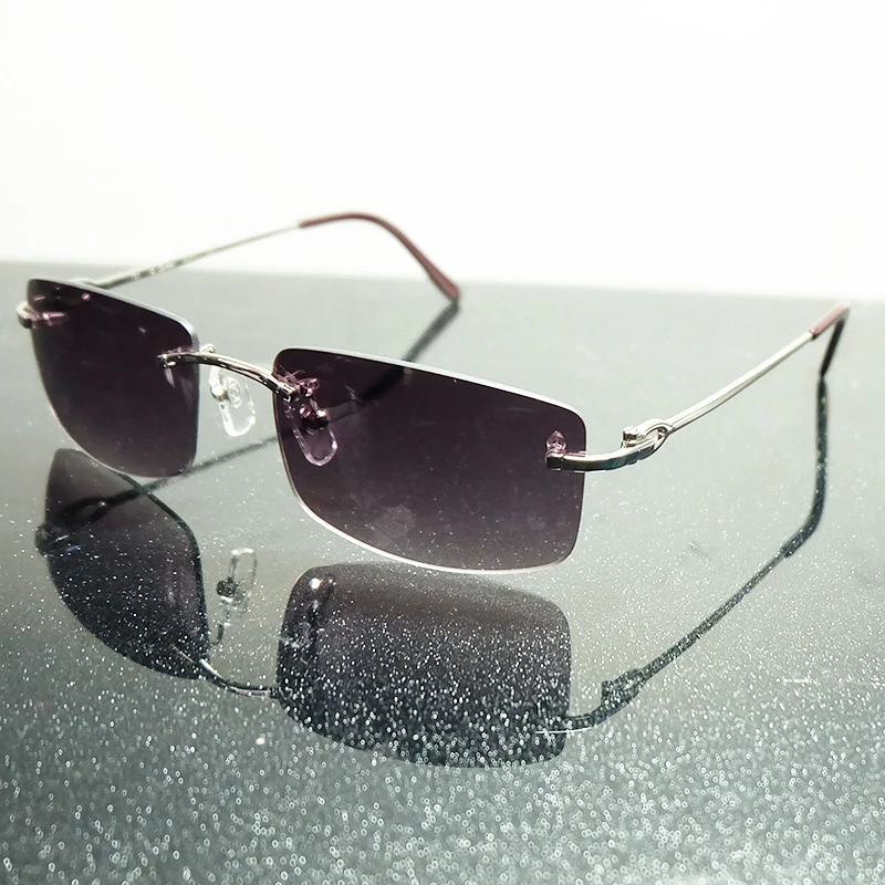 Sončna Očala Moških Luksuzne Blagovne Znamke Oblikovalec Sončna Očala Carter Ženske Visoke Kakovosti Rimless Kovinski Okvir Izpolnite Recept Sunglass