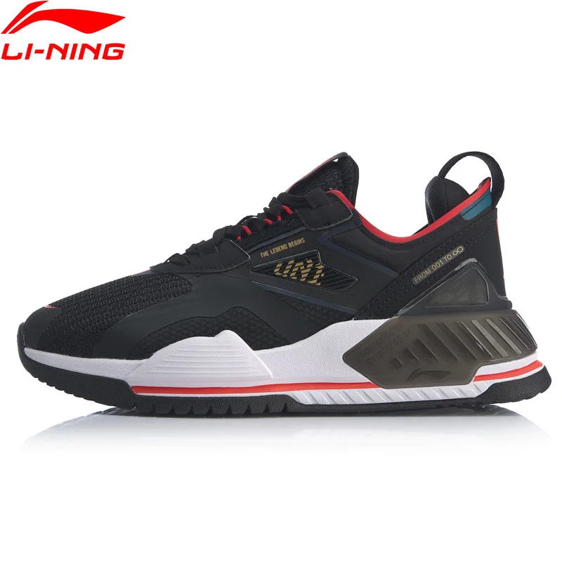Li-Ning Moških 001 T2000 Trend Stilsko Čevlji TPU Podpora Oblog li ning, Retro Športni Čevlji, Superge AGLQ019