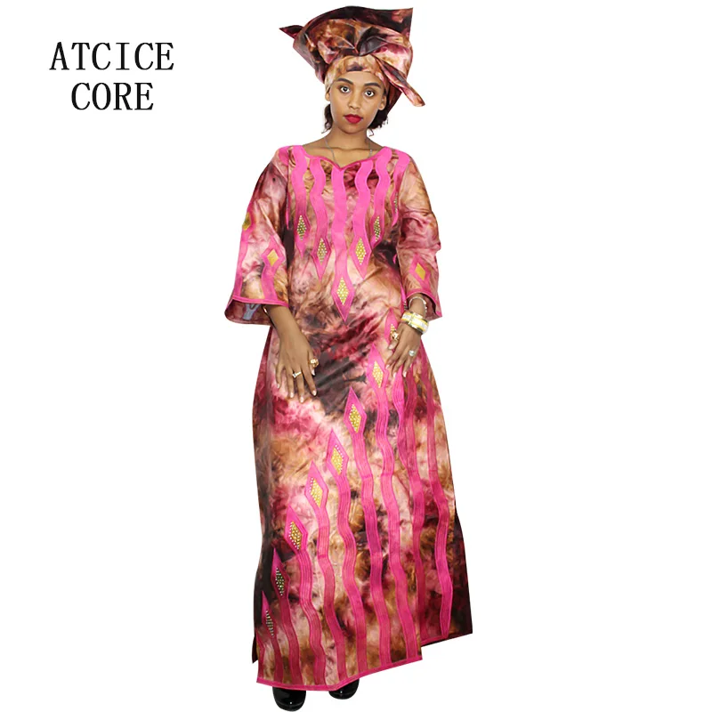 Afriške bazena riche vezenje dashiki afriška oblačila bombaž afriške obleke za ženske