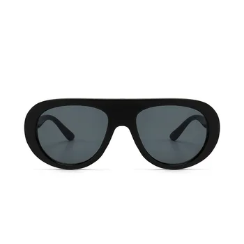 2019 Seksi Okrogla sončna Očala Ženske blagovne Znamke Oblikovalec Big Black Seksi sončna Očala Luksuzni Trend sončna Očala Ženski Barve UV400