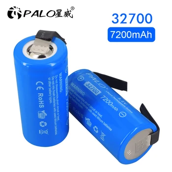 NOVO 32700 7200 mAh Polnilne Baterije 3.2 V lifepo4 Batteria Železa Fosfat Visoko Moč Maksimalno Neprekinjeno Praznjenje Baterije
