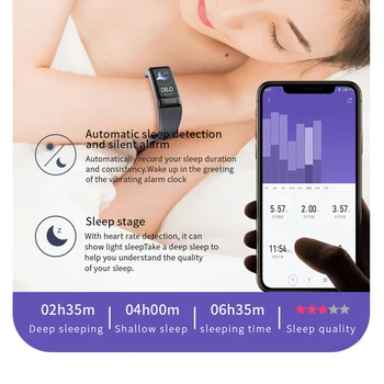 Jelly Glavnik Pametno Gledati Za Android, IOS, Srčni utrip, Krvni Tlak Test EKG Monitor Šport Pametno Gledati Moški Ženske Smartwatch