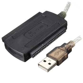 USB 2.0 Moški IDE, SATA Adapter Pretvornik-Kabel za Trdi Disk Adapter, Kabel za RAČUNALNIK 2.5