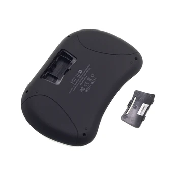 Rii i8+ Osvetljen Mini Tipkovnico Bluetooth Zraka Miško z Sledilno ploščico za Mini PC Android TV Box Prenosni Projektorji Wireless Mouse