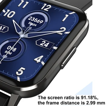 Relojes Inteligentes IP68 Smartwatch Android Moških 2020 za Pametno Wach Moških 1.78 palčni Full Zaslon na Dotik Pametno Gledati Huawei Iphone