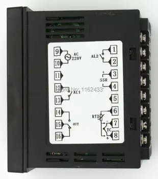 XMTE-7 AC 220V več vhod digitalni temperaturni regulator rele+SSR 4-20mA SCR izhod