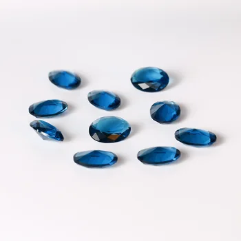 Nov Prihod 8.5-9ct Peacock Blue Sapphire Visoke Kakovosti 13x18MM Ovalne Svoboden Gemstone DIY Nakit Dodatki 10 kos/nastavite na Debelo