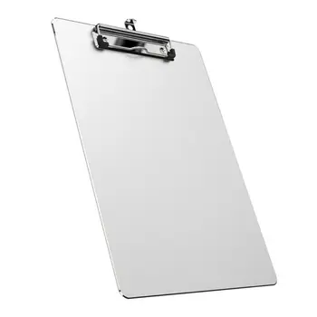 A4 Aluminij Zlitine Pisanje Posnetek Odbor Antislip Datoteke Hardboard Papir Držalo Za Pisarno
