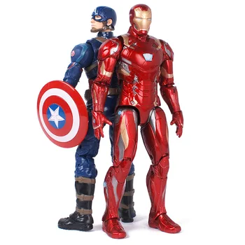 Marvel Avengers Endgame Igrače Anime Akcijska Figura, Thor Kladivo Ironman, Iron Man, Hulk, Captain America Legende Thanos Spiderman Loki