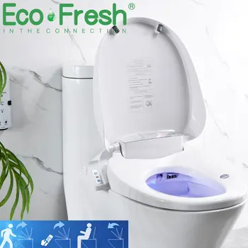 EcoFresh eno-kos wc WC Smart školjko sedeža, auto sedeža kritje flip odpiranje Elektronski Bide inteligentni ogrevano wc pokrov