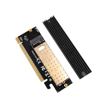 M. 2 NVMe M2, na PCIE 3.0 X16 SSD Napajalnik Krmilnik za Kartice, M Ključ Vmesnik, Podporo PCI Express 3.0x16 SSD Disk