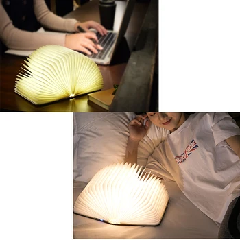 LED namizne Svetilke, Za Spalnico za ponovno Polnjenje ob Postelji Lučka za Božično Darilo USB Knjiga Namizno Svetilko Art Deco Lampe De Chevet De Chambre