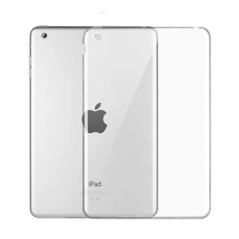 Za Novi iPad 2020 2019 10.2 Primeru TPU Silikon Pregleden Slim Cover za iPad 2017 2018 Pro 10.5 Zrak Zrak 1 2 Mini 2 3 4 Nazaj Primeru