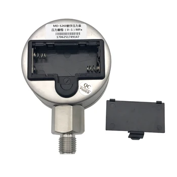 Merilnik tlaka intelligent digital display (digitalni zaslon iz nerjavečega jekla, visoko natančnost elektronske nafte in plina, tlak vode za 0,6 Mpa-25Mpa
