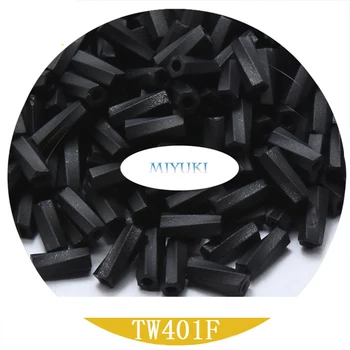 Miyuki, Japonska, Uvoženih Twist Bugle Cev Kroglice Ročno 4,5 mm Ornament Dodatki Stekla Svoboden Kroglice 13G Beaded Materiala