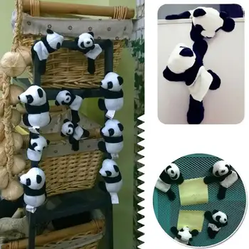 5pcs Srčkan Plišastih Nosi Panda Hladilnik Magneti Številke Turistični Spominek Živali Igrača Stranka Oskrbe Otroci Giftshome Dekoracijo
