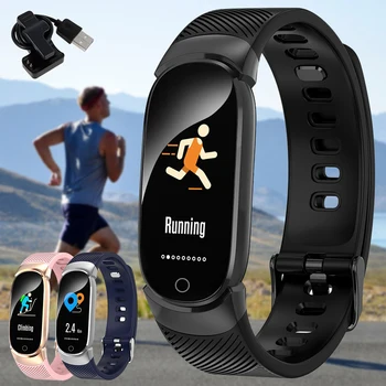 Nepremočljiva Šport Pametno Gledati QW16 Smartwatch Ženske Pametna Zapestnica Pasu, Bluetooth Srčnega utripa Fitnes Tracker Manžeta