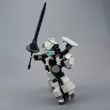 330Pcs Prvotni Načrt Mech Bojevnik gradniki Igrače Za Otroke Roboti Oklep Anime Slika Model 14 cm Dejanje Slika Lutke