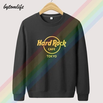 2020 Hard Rock Cafe Tokyo Jeseni Unisex Top Šport Hoodie Mens Moda Volne Za Oblačila Majica Puloverju Azijskih Velikost