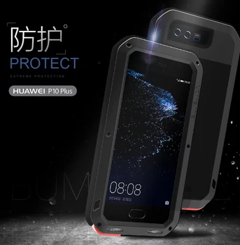 Za Huawei P20 Pro Lite Primeru LJUBEZEN MEI Močan Shockproof Aluminij Metal Gorilla Glass Kritje velja Za Huawei P40 P30 Pro Lite