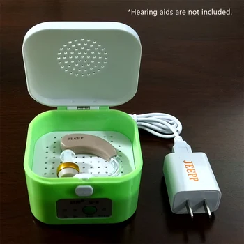 Električni Slušni Ojačevalnik Sušilniki Dehumidifier za Slušalke, slušne aparate, Elektronske Nakit Mini Slušni Škatla za Shranjevanje