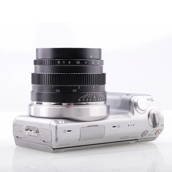 RISESPRAY 35mm F1.2 Predsednik Objektiv za Sony E-mount za M4/3 za Fuji XF APS-C Fotoaparat Priročnik Mirrorless Določen Poudarek Objektiv A6500 J