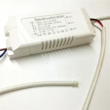 30-36W Electrodeless zatemnitev voznik 180-265 2.4 G Daljinski upravljalnik LED dimmer napajanje za stropno osvetlitev