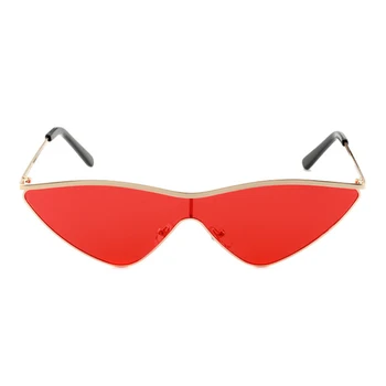 Mačka Oči Vintage Sončna Očala Blagovne Znamke Oblikovalec Rose Zlato Ogledalo Sončna Očala Za Ženske Kovinski Reflektivni Sončna Očala Ženski Oculos