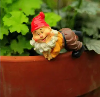 Visoko-6 cm,vaza dekoracijo,mini Cap palček spraviti okraski Zakka vrtnarjenje živil vzreditelju mesnate mikro-krajina elf