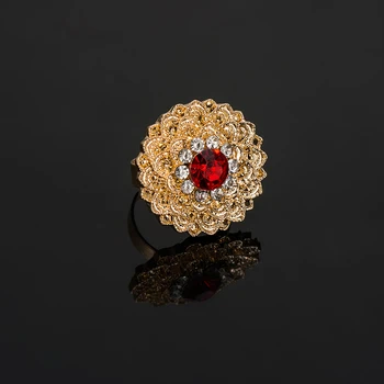 2020 luksuznih Dubaj zlato nakit sklopov Afriške Etiopiji svate darila za ženske Ogrlico, Zapestnico, uhane, prstan nakit set