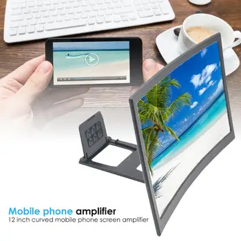 Univerzalni Mobilni Telefon Zaslon Ojačevalnik, 3D Povečevalno Video Lupa Prenosni Zaslon Za Pametni telefon Enlarger Zaslon