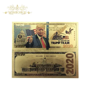 Novi Izdelki Za 10pcs/veliko Ameriki Bankovcev Adut Bankovec za 100 Dolarjev Zlata Bankovcev kot Bill Valuti Darila