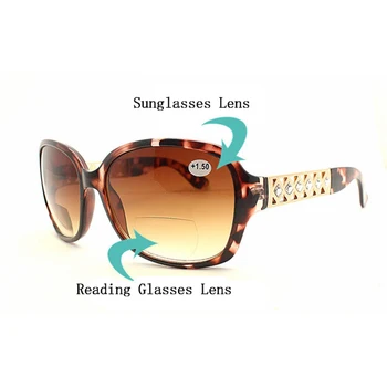 Multifokalna Obravnavi Očala Ženske sončna Očala Pogled v Bližini Daleč Bifocals Očala Večfunkcijsko Očala povečevalna Gradient Objektiv R5