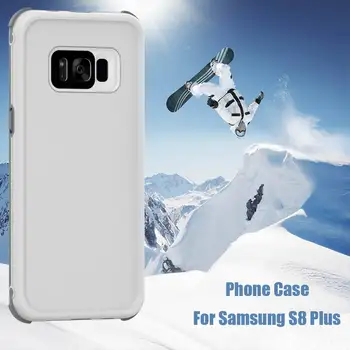 2 V 1 Telefon Kritje IP68 Vodotesen Primeru Telefon za Samsung Galaxy S8 Plus Mehka TPU Polno Zajetje Pribor Snemljiv