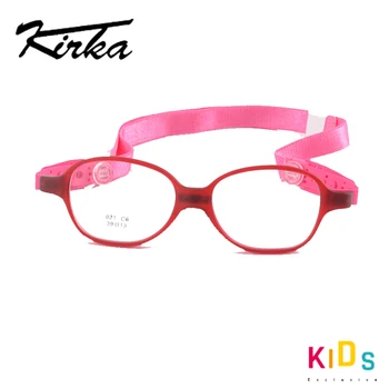 Kirka Baby Nezlomljiv Eyeglass Okvirji Prilagodljiv Očala Srčkan Moda Optični Recept Spektakel Očal Okvir Za Otroke