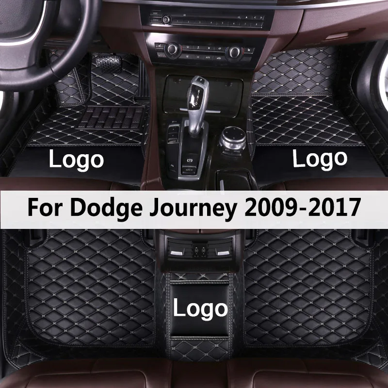 MIDOON Avto predpražnike za dodge Journey (za pet sedežev）2009 2010 2011 2012 2013 2016 2017 po Meri auto stopalo Blazinice