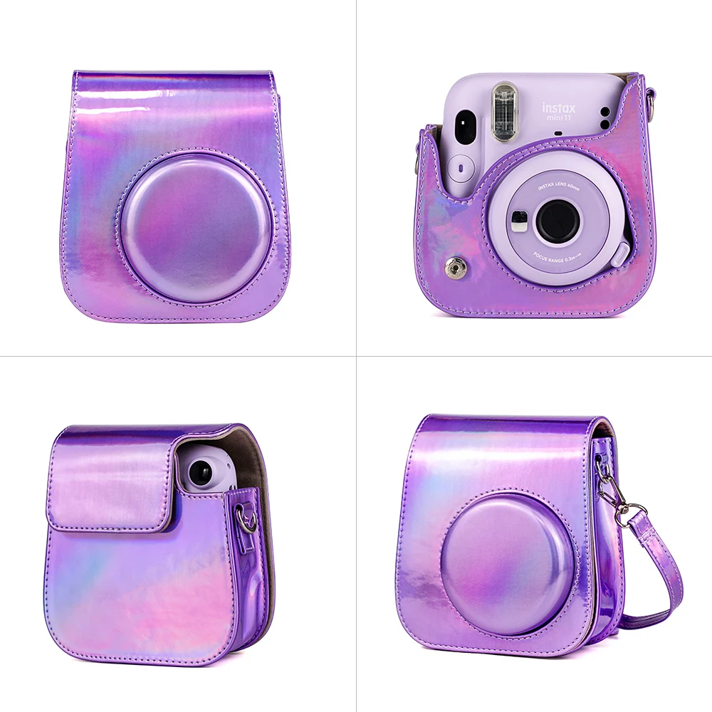 CAIUL Accessorie komplet za Fujifilm Instax Mini 11 Instant Filmsko Kamero Vključeni mini kamera ohišje in več-Magic Vijolična