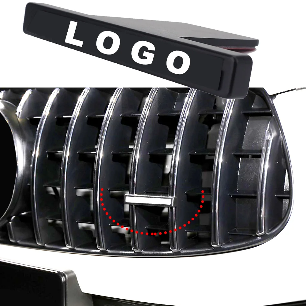 Za AMG Logotip Žar tovarniška ploščica Trim Nalepke Neto Omrežja Simbol 3D Za Mercedes Benz C S G Razreda CLA GLA GLB GLC GLE GLS GT