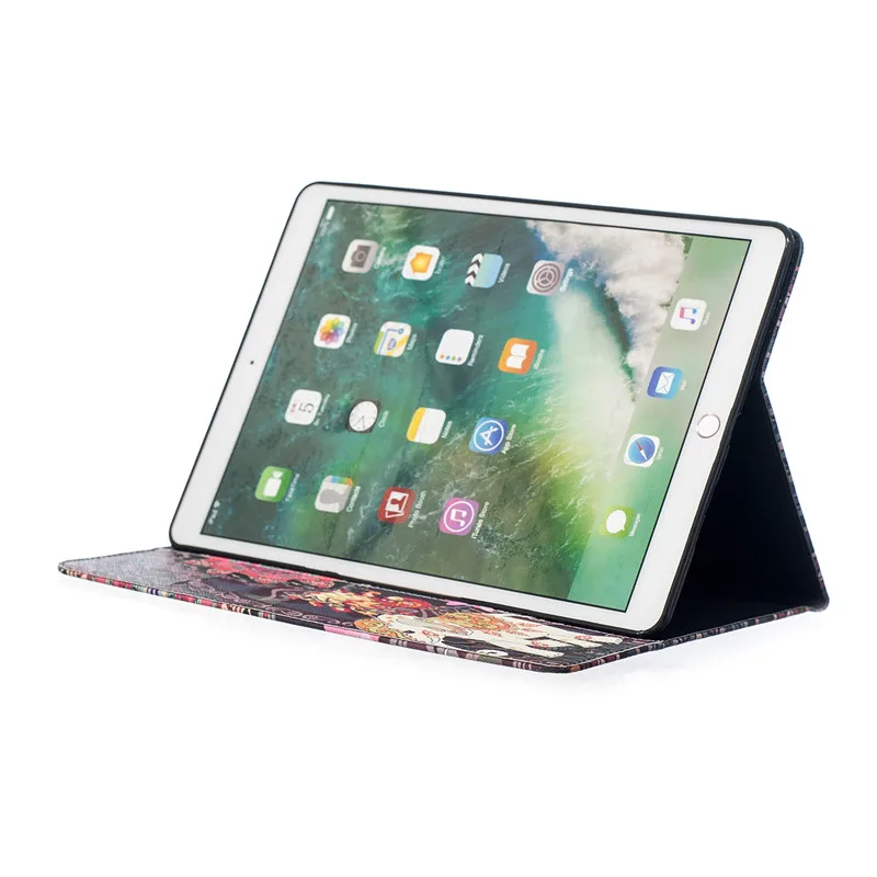 Otroci risanka Tablet Primerih za iPad Pro 10.5 Primeru PU Usnje Smart Cover Imetnik Auto Sleep/Wake Za iPad Pro 10. 5