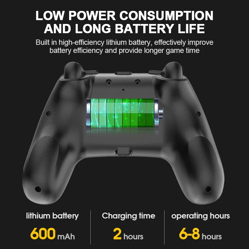 Za Preklop Pro Gamepad Živali, ki Prečkajo Bluetooth Brezžični Krmilnik z Somatosensory Vibracije Za Nintendo Stikalo/PC/Android