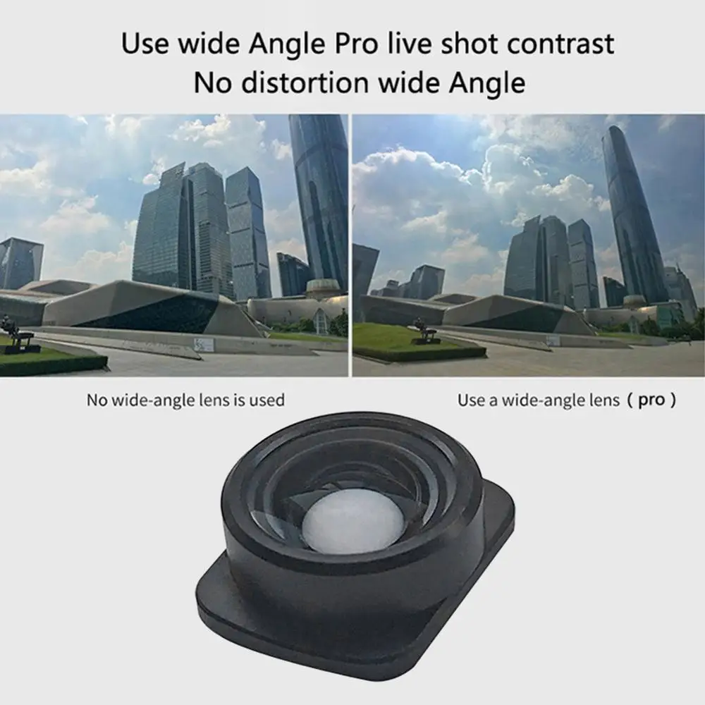 Optični 4K HD Stekla Velik Wide-Angle X 1.33 Anamorfni Objektiv za DJI Osmo Žep Gimbal Dodatki