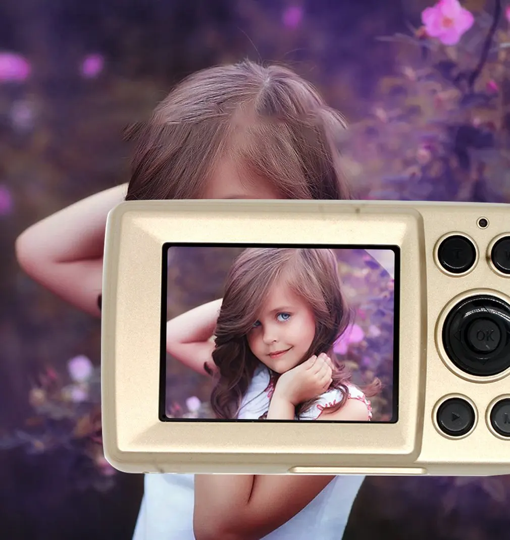 XJ03 Otrok Trajne Praktično 16 Milijonov Slikovnih pik Dom Digitalni Kompaktni Fotoaparat, Prenosni Fotoaparati za Otroke Fantje Dekleta