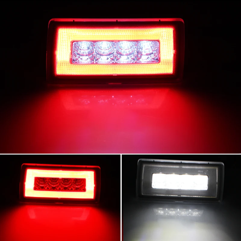 IJDM Za Subaru Impreza WRX/STI ali XV Crosstrek Full LED Zadnje Luči za Meglo Kit, delujejo kot Rep/ Zavorna Luč, Backup Povratne Svetlobe