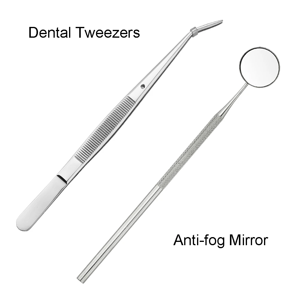 5pcs/set Zobni Ogledalo Komplet za Zobozdravstvo Lab Usta Ogledalo Zobozdravnik, Beljenje Pick Scaler Zobozdravstvo Orodja Zobozdravstveni Materiali Kompleti