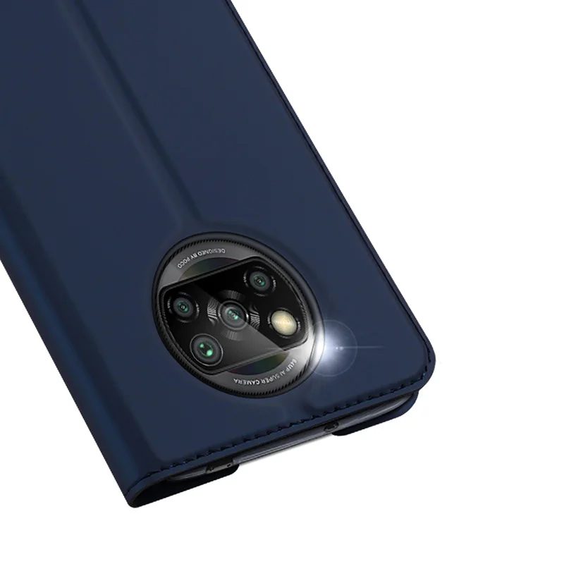 Za Xiaomi POCO X3 NFC Primeru Magnetni Usnje + Tpu Flip Denarnice Stojalo Telefon Kritje Primera s Kartice Slotov Za POCO X3 NFC DUX DUCIS