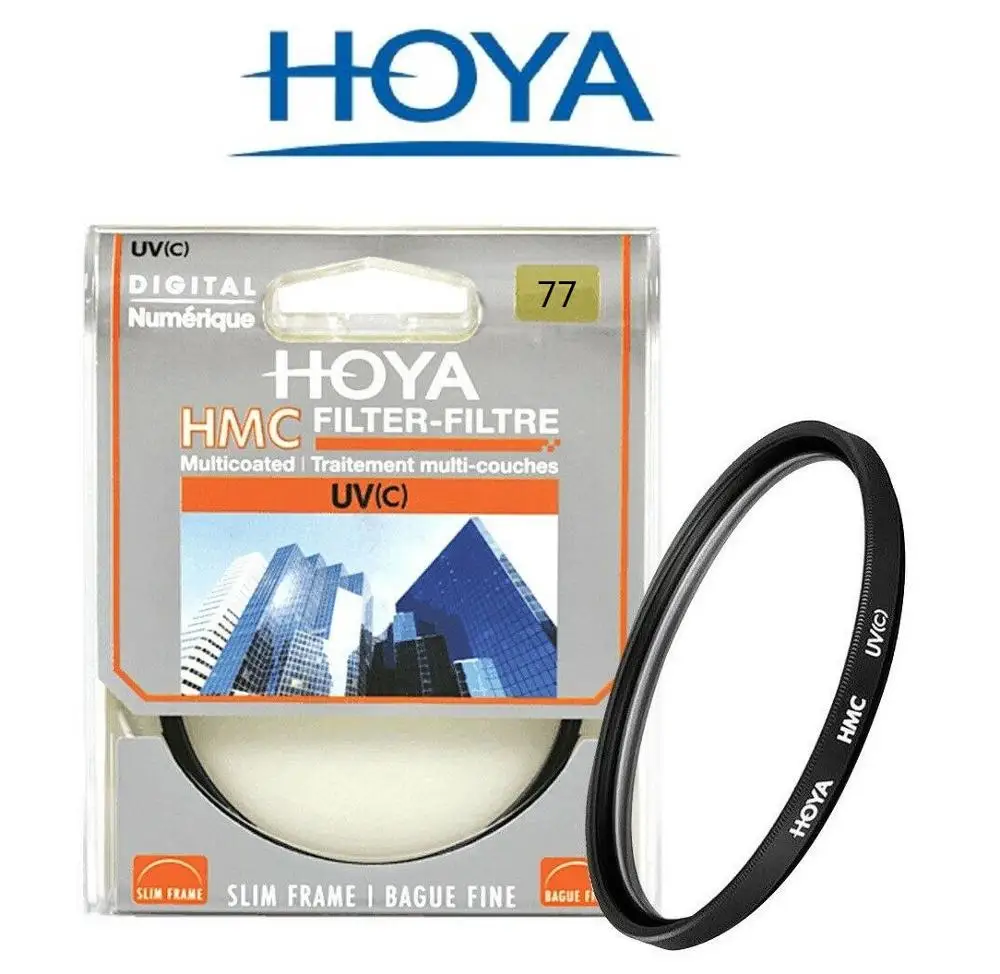 77mm filter ultra-tanek okvir digitalne večplastne prevleke MC UV-C Novo Hoya HMC UV (c) za objektiv kamere A-UVC HOYA