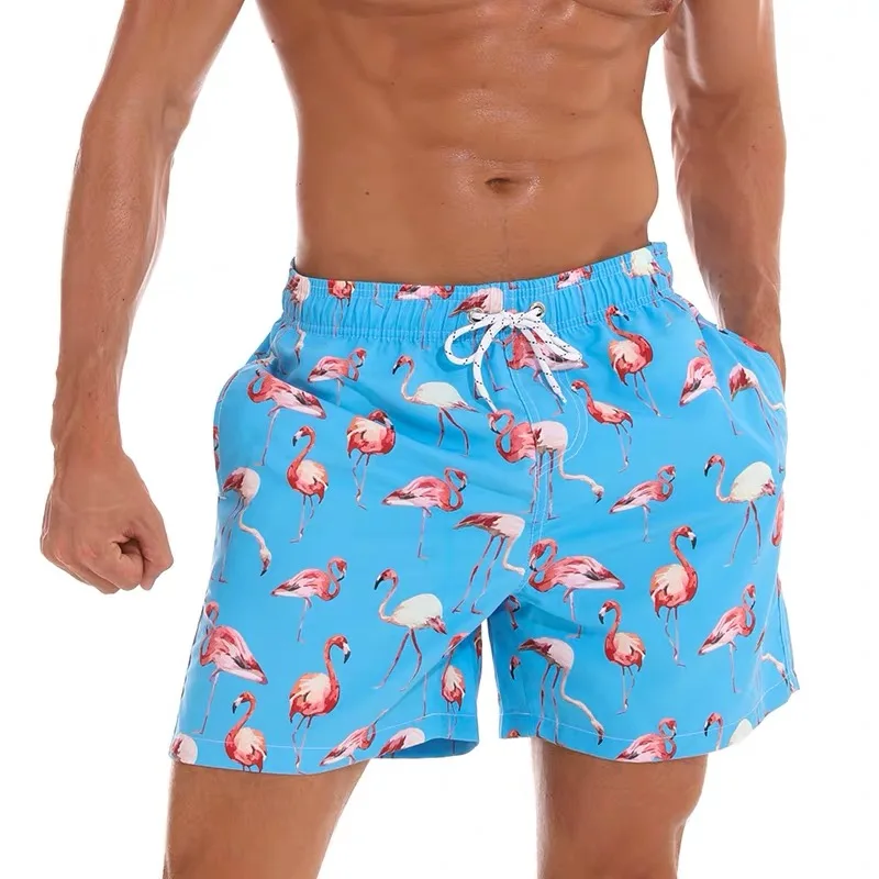 Moške kopalke kopalke cofortable moške kopalke hitro sušenje, dihanje, plavanje obleko moški plaža hlače, kopalke prtljažnik