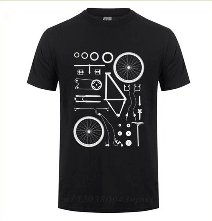 2020 Smešno T-shirt Tiskanje, kolesarske MTB T srajce Gorski kolesar eksplodirala v delih Tee majica Skupine Ekipo Oblačila tshirt moški